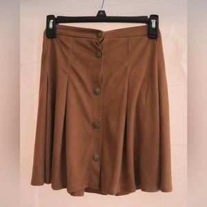 Brown skirt